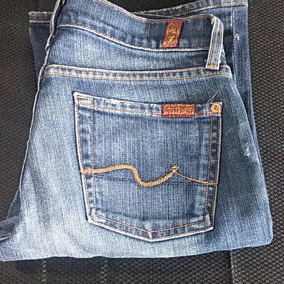 7 For All Mankind Denim - 7 for all mankind size 7 dark wash bootcut